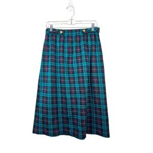 Cape Cod Sportswear Women's Long Plaid Skirt